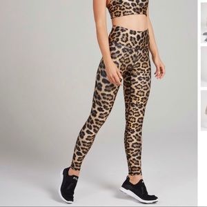 Leopard Print HighWaisted Leggings Super High Band